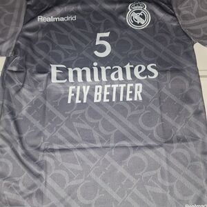 Real Madrid Gray Jersey #5 Bellingham